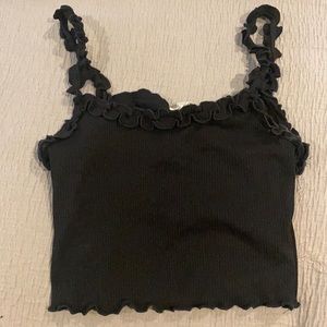 NWT cute black tank tank top